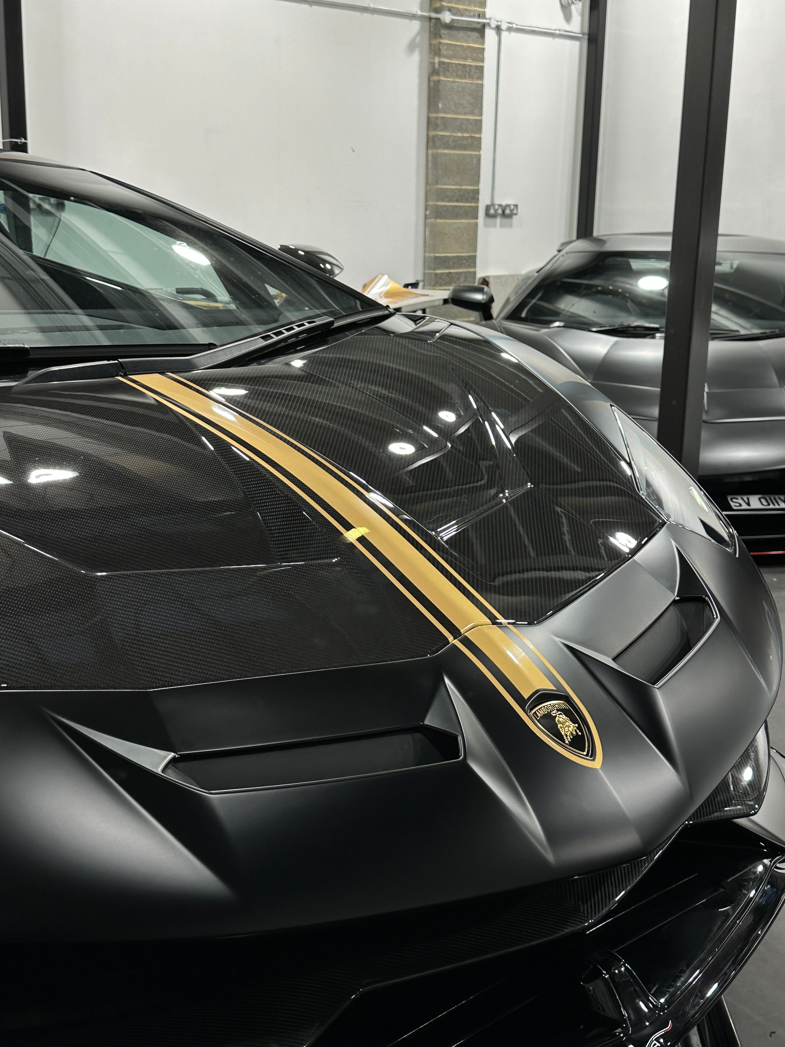 Lamborghini Aventador, S, SV, SVJ & Ultimae Bonnet Stripes