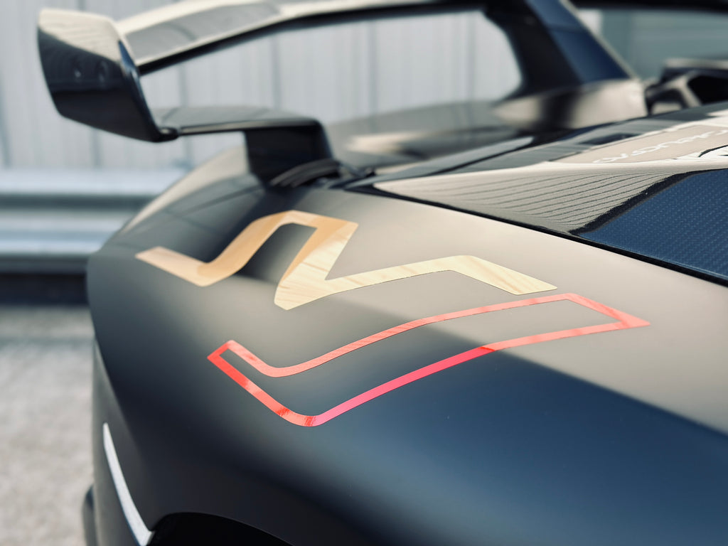 Lamborghini Aventador SVJ Style Rear Quarter Decals