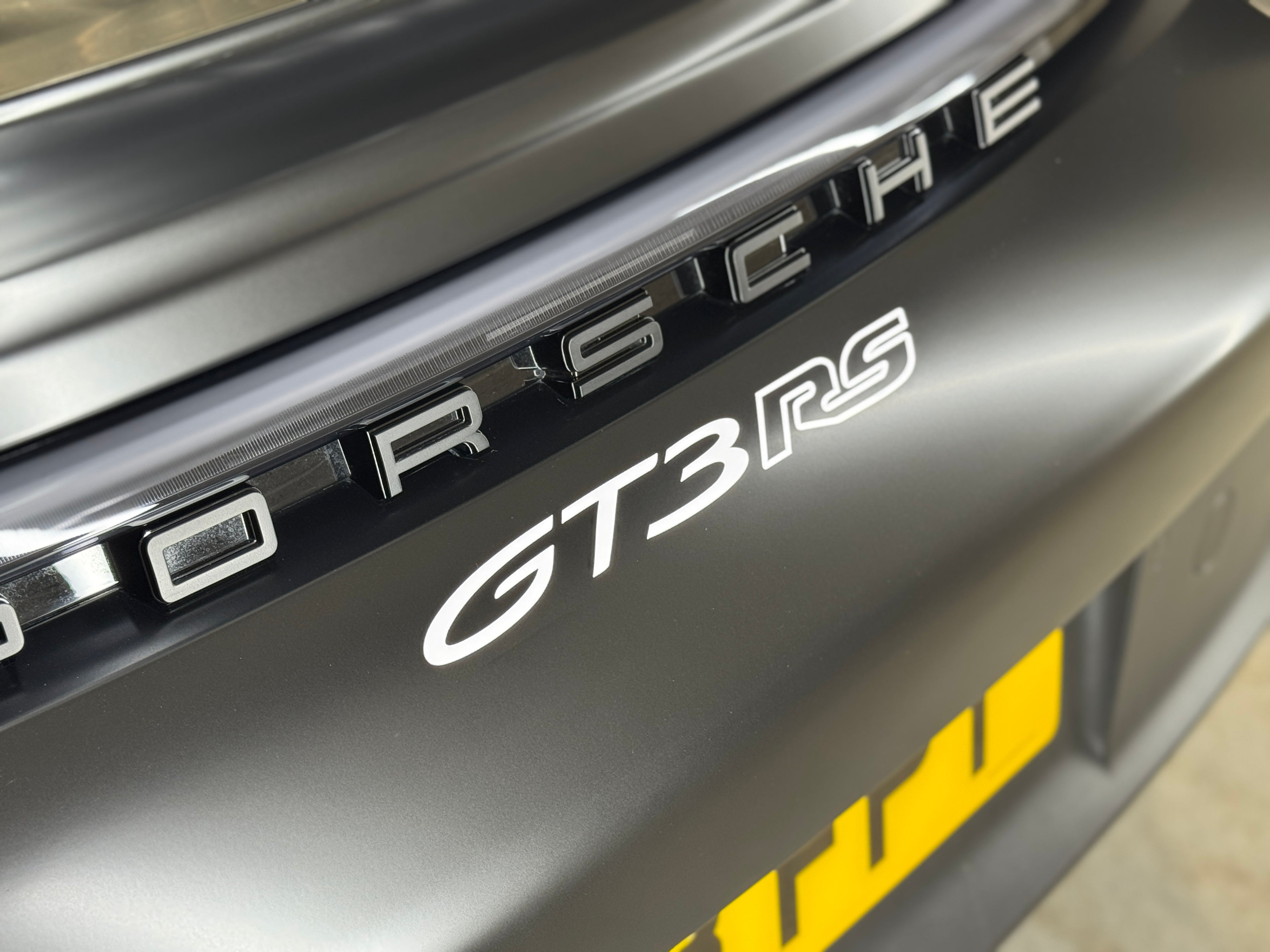 Porsche 992 GT3-RS Style Rear Bumper Decal