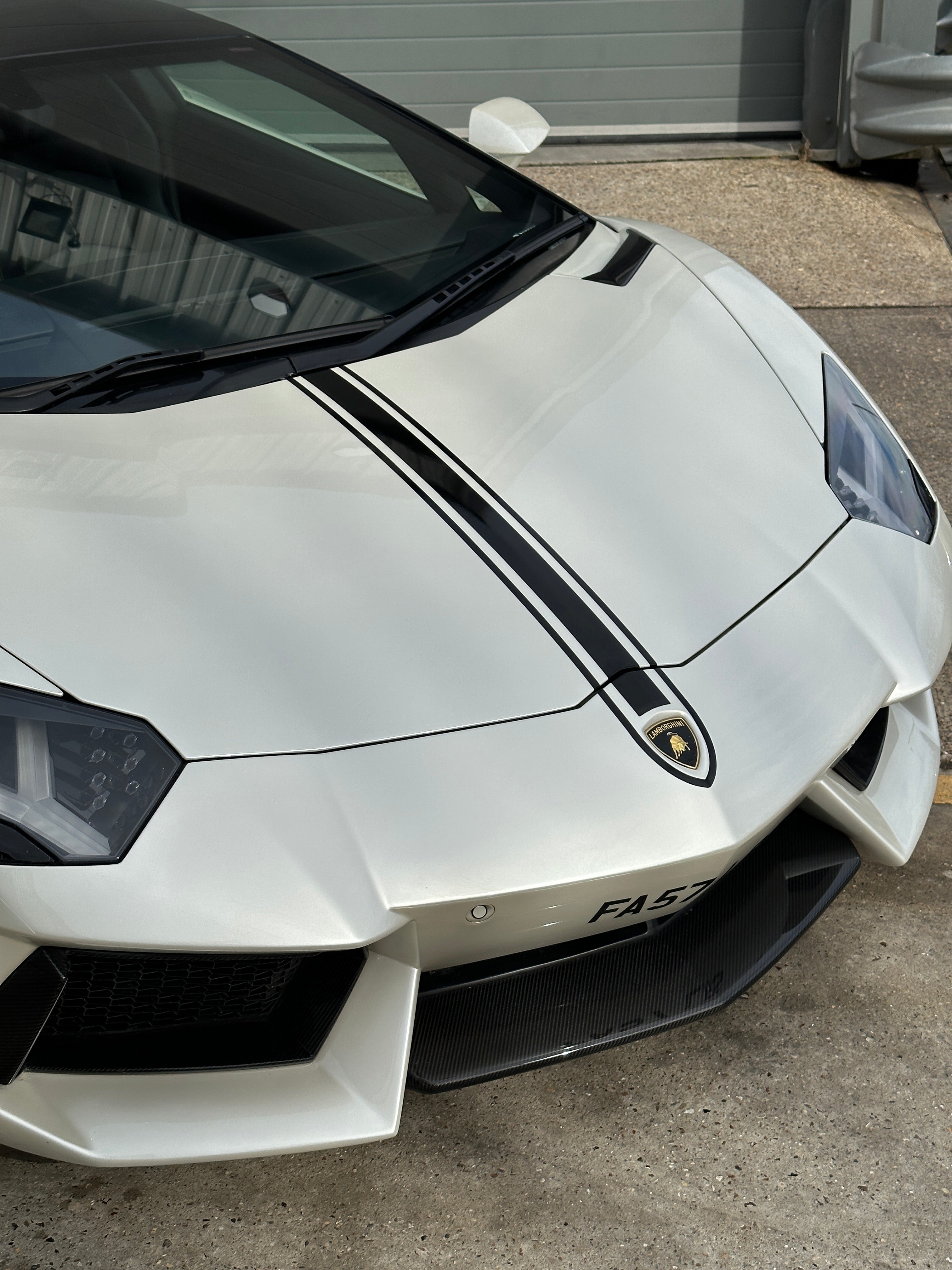 Lamborghini Aventador, S, SV, SVJ & Ultimae Bonnet Stripes