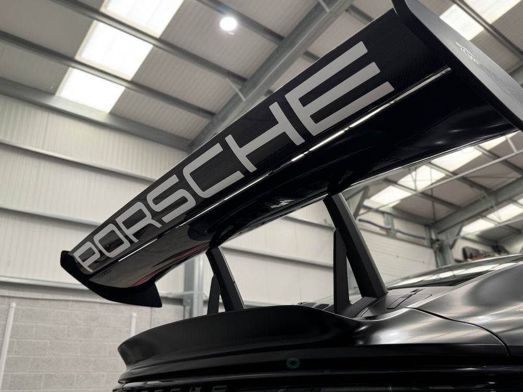 Porsche 992 GT3-RS Style Rear Wing Decal (underside)