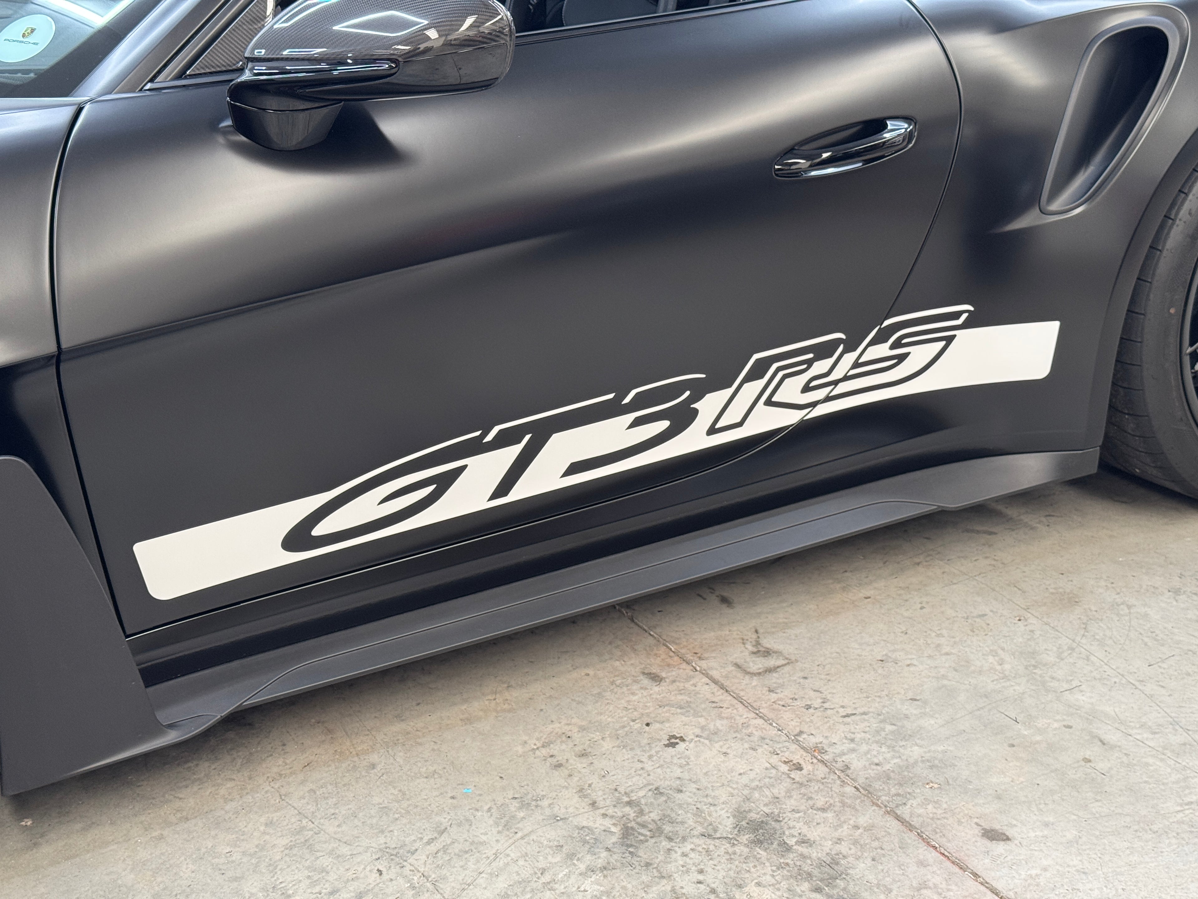 Porsche 992 GT3-RS Style Side Decals