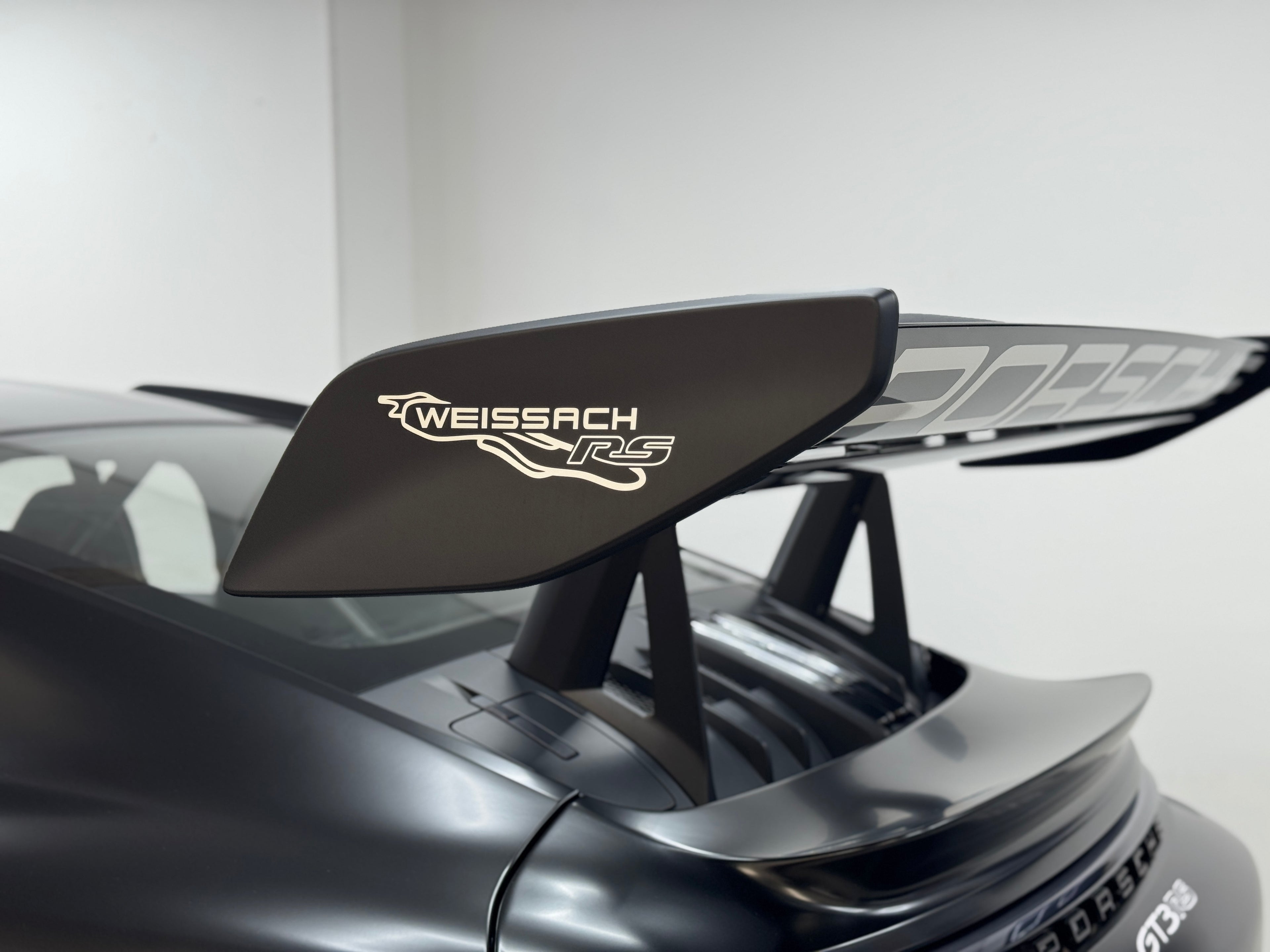 Porsche 992 GT3-RS Weissach Style Rear Wing End Plate Decals