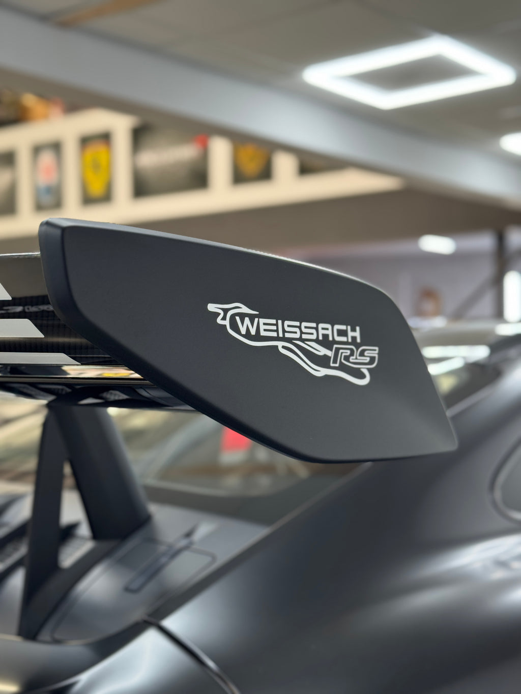 Porsche 992 GT3-RS Weissach Style Rear Wing End Plate Decals