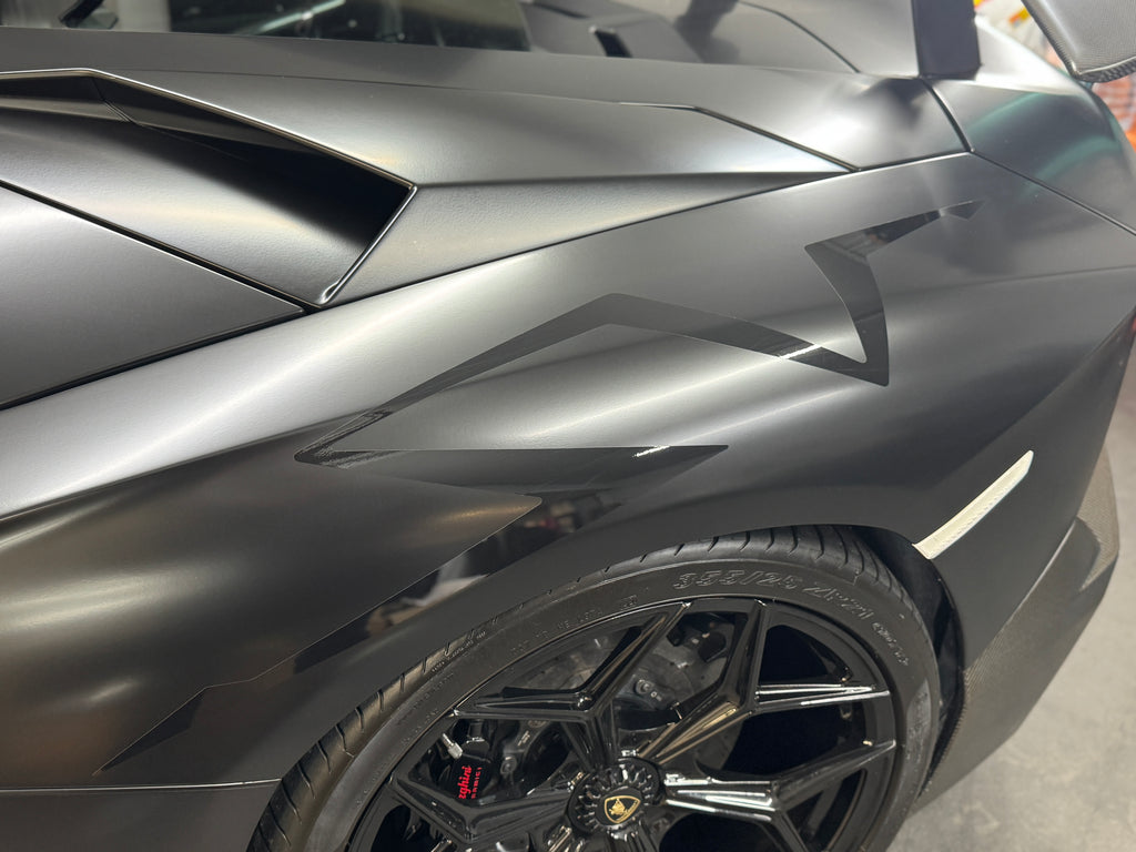 Lamborghini Aventador SV Style Rear Quarter Decals