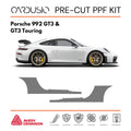 Pre-Cut Arch Sills Stone Guard PPF Kit for Porsche 992 GT3 & GT3 Touring