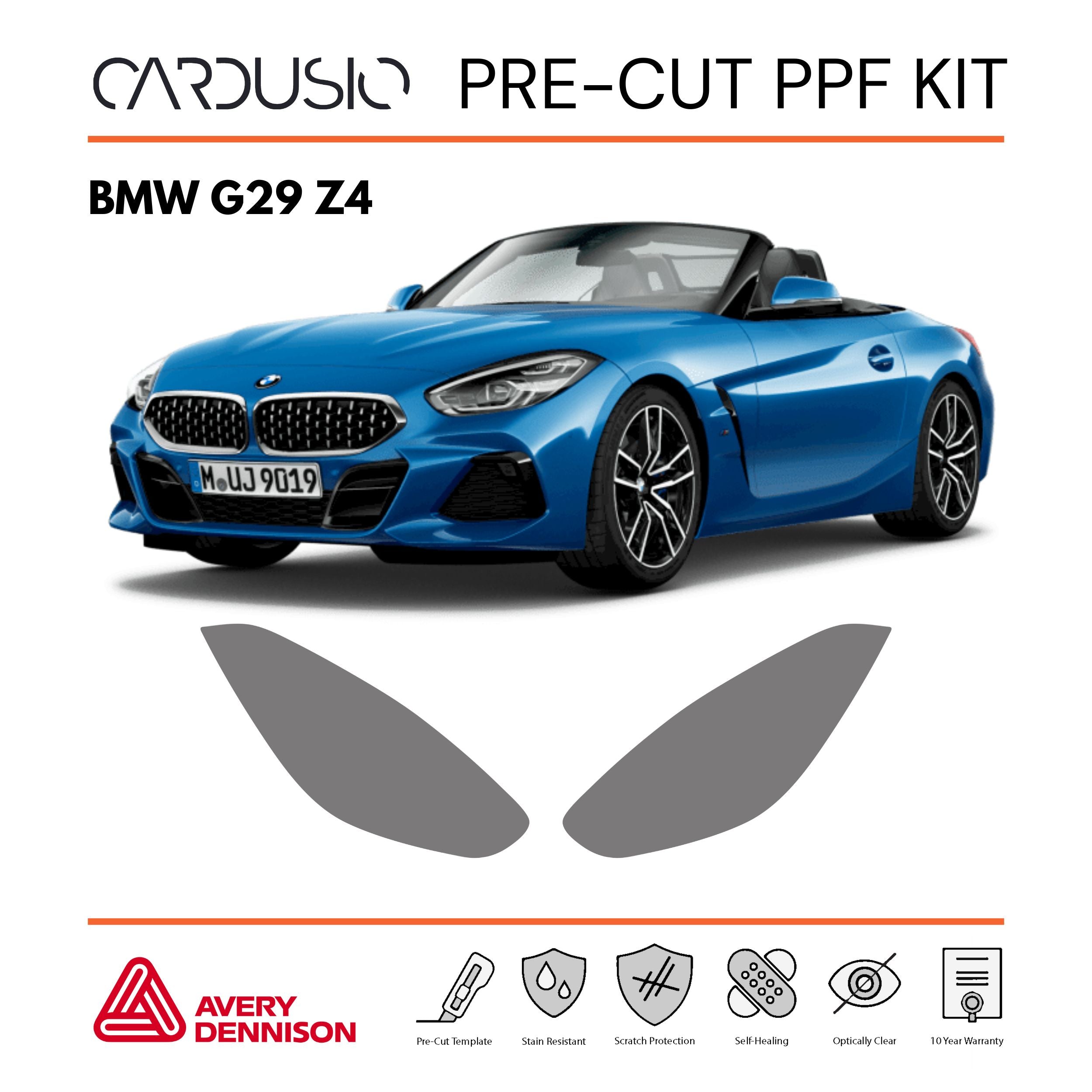 Pre-Cut Headlight PPF Kit for BMW G29 Z4