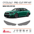 Pre-Cut Headlight PPF Kit for BMW G90, G91 M5