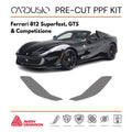 Pre-Cut Headlight PPF Kit for Ferrari 812