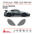 Pre-Cut Headlight PPF Kit for Porsche 718 GT4 & GT4 RS