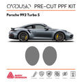 Pre-Cut Headlight PPF Kit for Porsche 992 Turbo, Turbo S